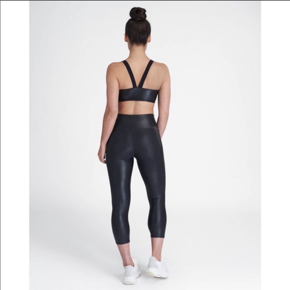 Spanx Faux Leather Active Leggings - Picture 4 of 6